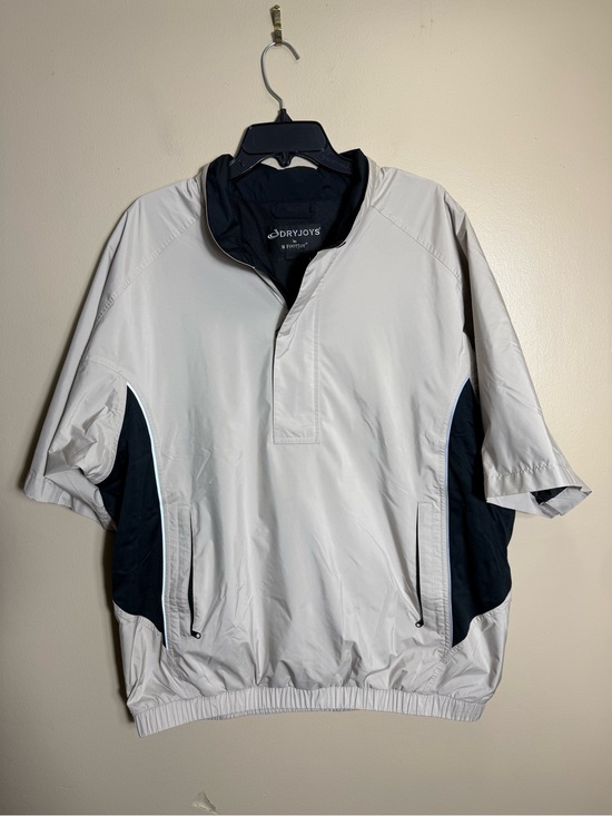FootJoy Other - FootJoy DryJoys Golf Rain Pullover Mens L Waterproof Wind Short Sleeve